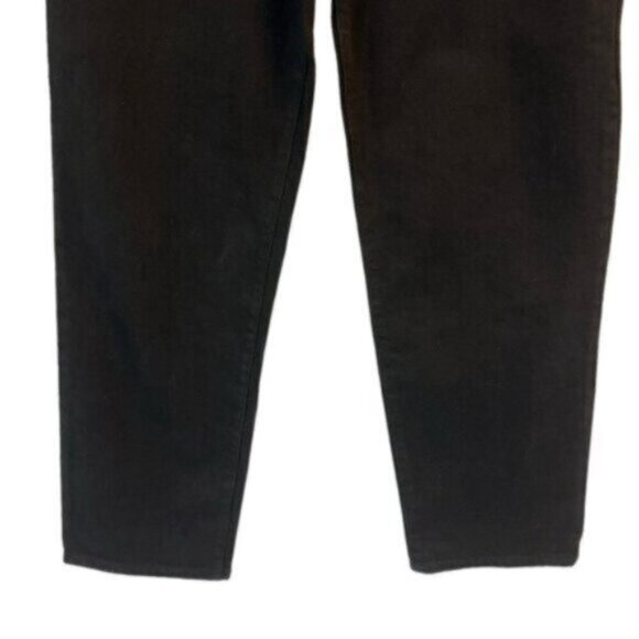 J Brand | Black Jules Straight Leg High Rise Denim Jeans Size 32 - Picture 3 of 11